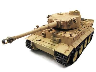 Metalen tank Tiger 1 radiografisch bestuurbaar